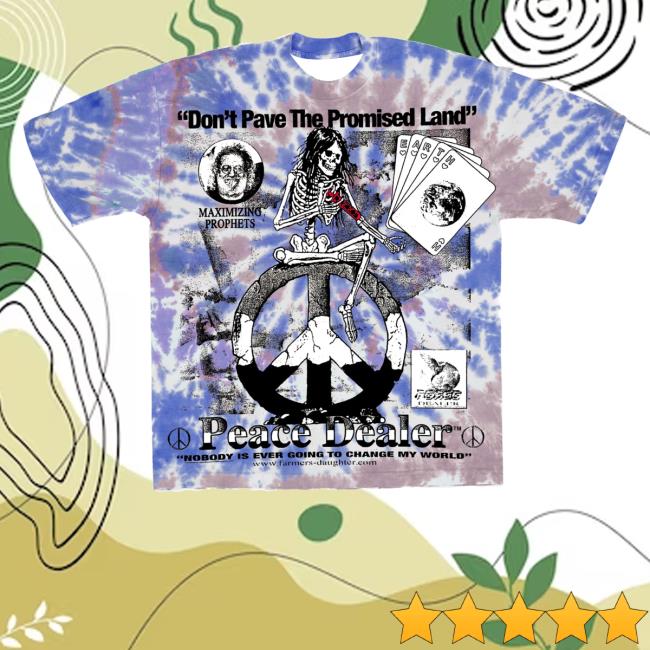 kenny Farmers Daughter Merch Peace Addict Tiedye Tee kenny Farmers Daughter Merch Peace Addict Tiedye Tee