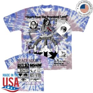 kenny Farmers Daughter Merch Peace Addict Tiedye Tees kenny Farmers Daughter Merch Peace Addict Tiedye Tees