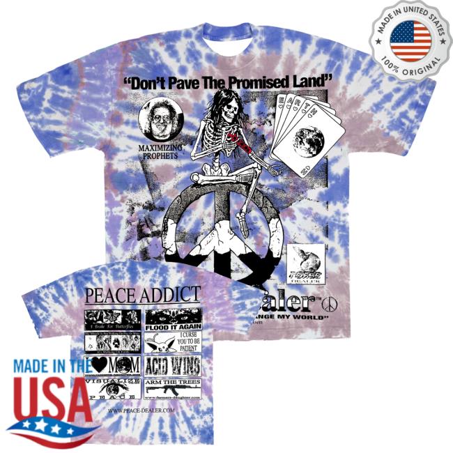 kenny Farmers Daughter Merch Peace Addict Tiedye Tees kenny Farmers Daughter Merch Peace Addict Tiedye Tees