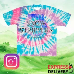 kenny Farmers Daughter Merch Snow Snow Strippers Gun Logo Dye Tee