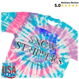 kenny Farmers Daughter Merch Snow Snow Strippers Gun Logo Dye Teew