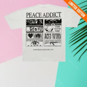 kenny Farmers Daughter Merch Store Peace Addict Shirt