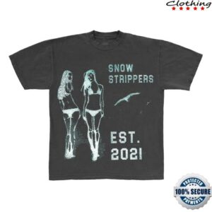 kenny Farmers Daughter Merch Store Snow Strippers Twerk Team Black Teea