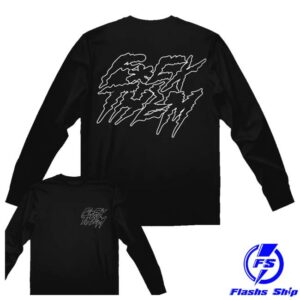 kenny Fckthem Merch Shop Long Sleeve T Shirt Reflective Logo