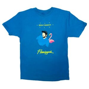 kenny Flamingosis Merch Shop Bright Moments Tee Blue