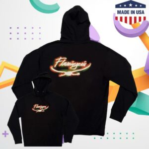 kenny Flamingosis Merch Shop Soaring Flamingo Pullover Hoodie 1