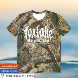 kenny Fox Lake Band Merch Store Camo Freestyle Tee