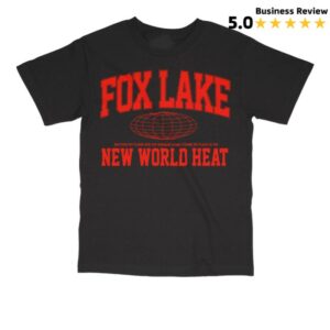 kenny Fox Lake Merch Store New World Heat Varsity Shirt