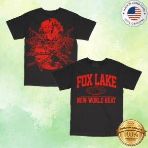 kenny Fox Lake Merch Store New World Heat Varsity Shirtss