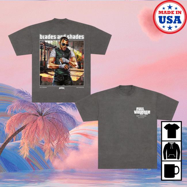 kenny Full Violence Merch Store Blades And Shades Premium Tee In Garment Dyed Shadowaa kenny Full Violence Merch Store Blades And Shades Premium Tee In Garment Dyed Shadowaa