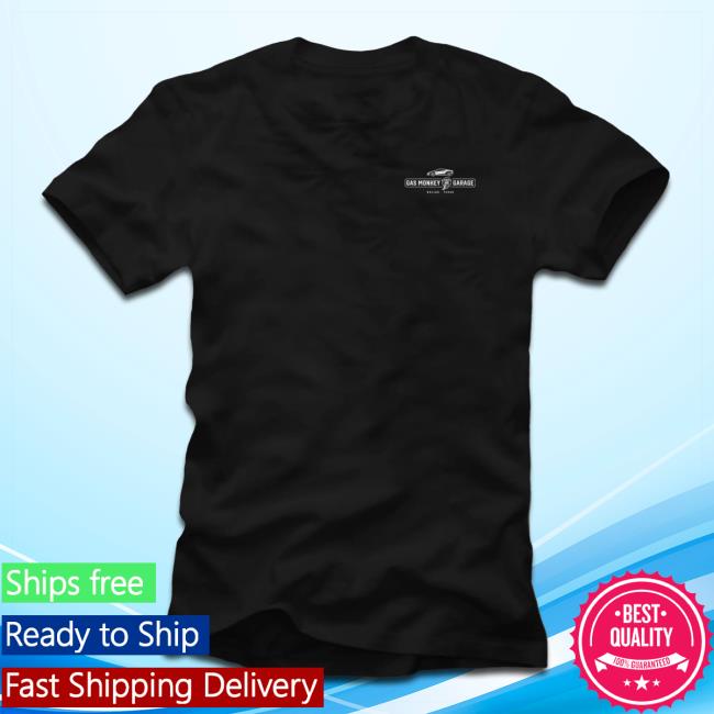 kenny Gas Monkey Garage Merch Store Gmg Top Down Tee kenny Gas Monkey Garage Merch Store Gmg Top Down Tee