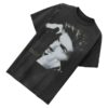 kenny George Michael Merch Faith Faded Photo Tee Black0