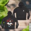 kenny George Michael Merch Faith Symbol Faded Hoodie Black0