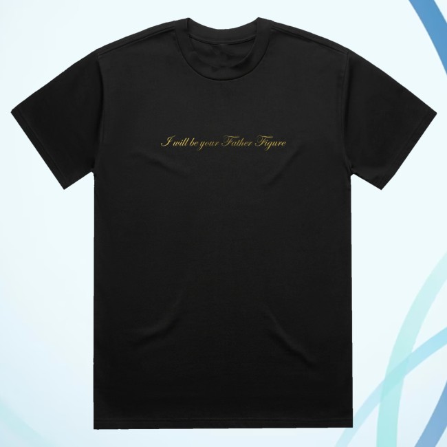 kenny George Michael Merch Father Figure Black Tee1 kenny George Michael Merch Father Figure Black Tee1