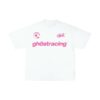 kenny Ghost Racing Merch Store Ghost Girl Pink Shirt White