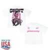 kenny Ghost Racing Merch Store Ghost Girl Pink Shirt Whiteaa