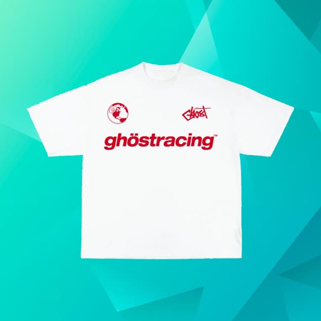kenny Ghost Racing Merch Store Ghost Girl Red Shirt White kenny Ghost Racing Merch Store Ghost Girl Red Shirt White