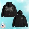 kenny Ghost Racing Merch Store Heavy Weight Reflective Sigil Zip Up Blackaa