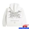 kenny Ghost Racing Merch Store Heavy Weight Reflective Sigil Zip Up Whitea