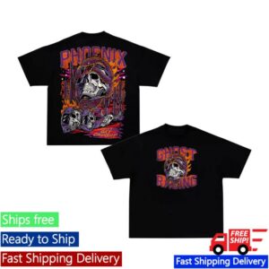 kenny Ghost Racing Merch Store Phoenix Shirt Blackaa 1