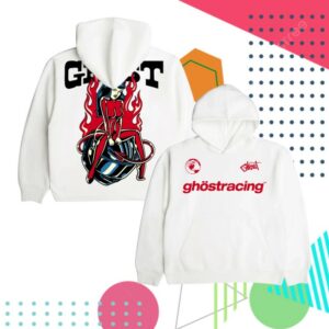 kenny Ghost Racing Store Merch Ghost Girl Red Hoodie Whitess kenny Ghost Racing Store Merch Ghost Girl Red Hoodie Whitess