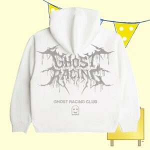 kenny Ghost Racing Store Merch Heavy Weight Reflective Sigil Hoodie Whites kenny Ghost Racing Store Merch Heavy Weight Reflective Sigil Hoodie Whites