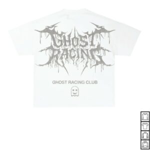kenny Ghost Racing Store Merch Reflective Sigil Shirt Whites kenny Ghost Racing Store Merch Reflective Sigil Shirt Whites