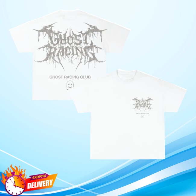 kenny Ghost Racing Store Merch Reflective Sigil Shirt Whitess kenny Ghost Racing Store Merch Reflective Sigil Shirt Whitess