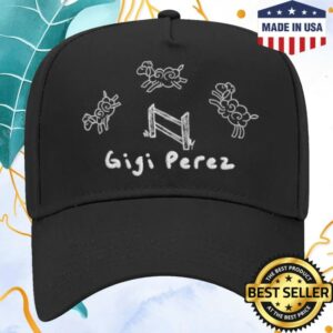 kenny Gigi Perez Merch Black Embroidered Hat