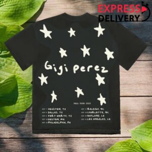 kenny Gigi Perez Merch Black Tour Tee