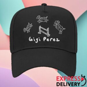 kenny Gigi Perez Merch Store Black Embroidered Hat