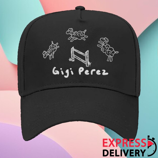 kenny Gigi Perez Merch Store Black Embroidered Hat kenny Gigi Perez Merch Store Black Embroidered Hat