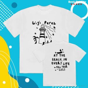 kenny Gigi Perez Music Shop Merch At The Beach In Every Life Tour T Shirt