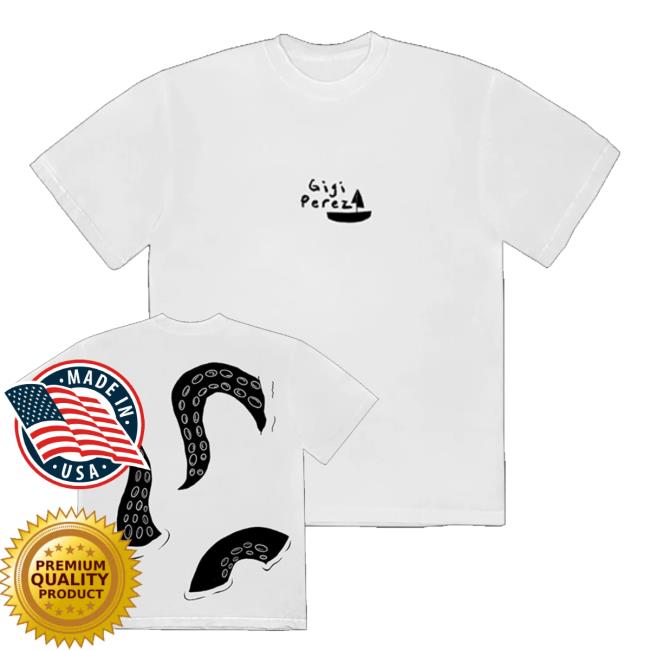 kenny Gigi Perez Music Shop Merch Big Squid Arms Tee kenny Gigi Perez Music Shop Merch Big Squid Arms Tee