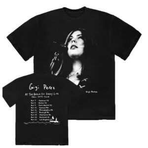 kenny Gigi Perez Music Shop Merch Tour Photo Tee