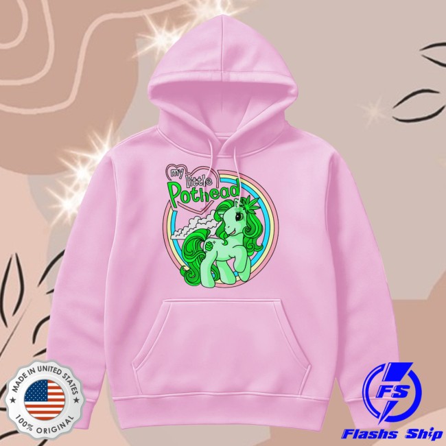 kenny Globridge Studio Merch My Little Pothead Pink Hoodie kenny Globridge Studio Merch My Little Pothead Pink Hoodie
