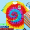 kenny Globridge Studio Merch Retro Plant Icons Tie Dye Shirt