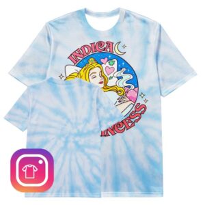 kenny Globridge Studio Merch Shop Dreamy Princess Tie Dye T Shirt