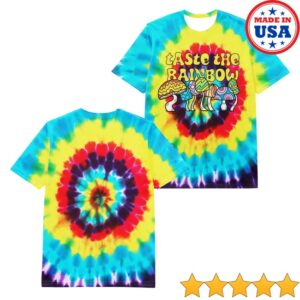 kenny Globridge Studio Merch Taste The Rainbow Retro Tie Dye Shirt0