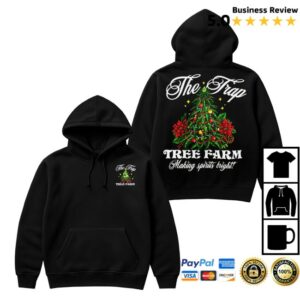 kenny Globridge Studio Merch The Trap Tree Farm 420 Christmas Hoodie0