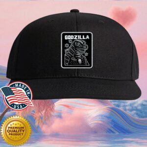 kenny Godzilla Merch Shop Godzilla X Pbr Attack Peter Black Snapback Hat