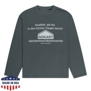 kenny Gokart Merch Shop Dachdeckerei Longsleeve
