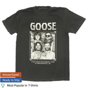 kenny Goose The Band Merch Missing Goosemas Tee 1