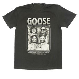 kenny Goose The Band Merch Missing Goosemas Tee