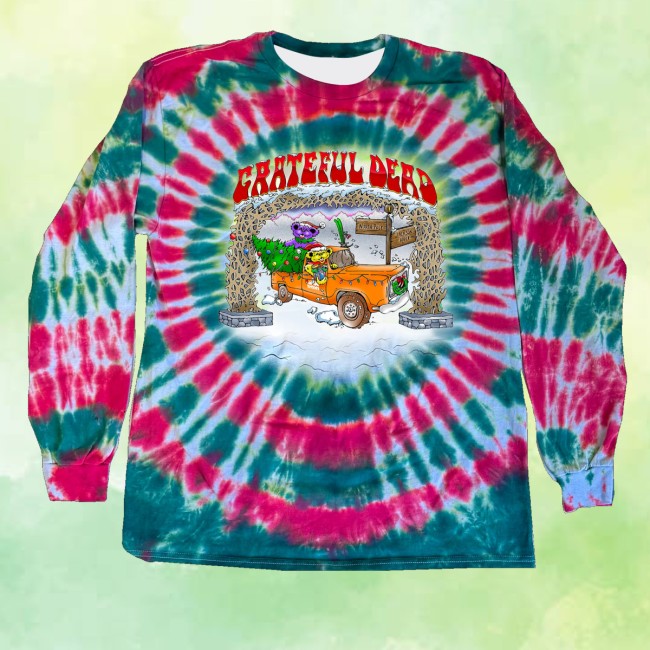 kenny Grateful Dead x Peter Forsythe Truckin Through the Snow Long Sleevex kenny Grateful Dead x Peter Forsythe Truckin Through the Snow Long Sleevex