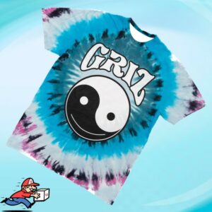 kenny Griz Merch Griz Yingyang Ice Burst Dye Tee1 kenny Griz Merch Griz Yingyang Ice Burst Dye Tee1