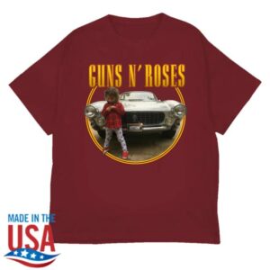 kenny Guns N Roses Official Store Shop Merch Nothin' Red T Shirt