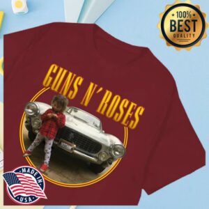 kenny Guns N Roses Official Store Shop Merch Nothin' Red T Shirtw