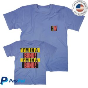 kenny Hayley Williams Merch Shop Im In A Band! Periwinkle Tee