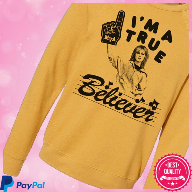 kenny Hayley Williams Merch Shop True Believer Mustard Crewnecke kenny Hayley Williams Merch Shop True Believer Mustard Crewnecke